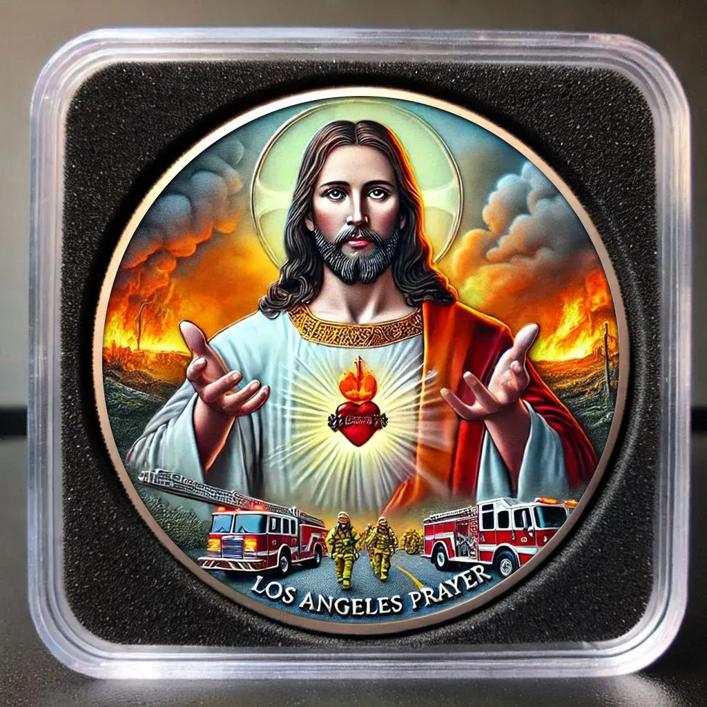 California Wildfire Prayer Coin