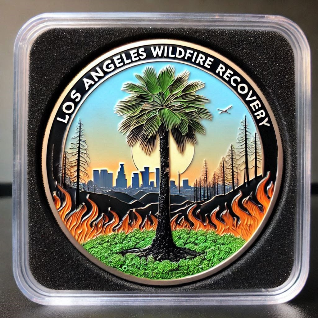 California Wildfire Prayer Coin