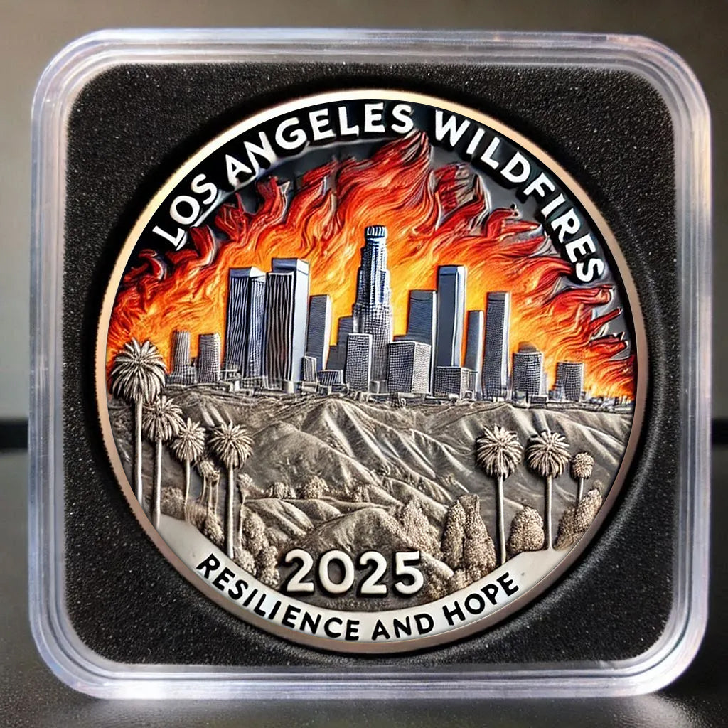 California Wildfire Prayer Coin