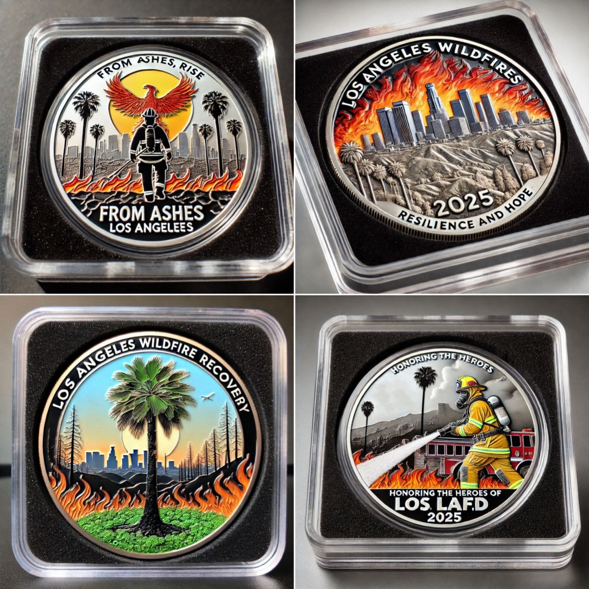 California Wildfire Prayer Coin