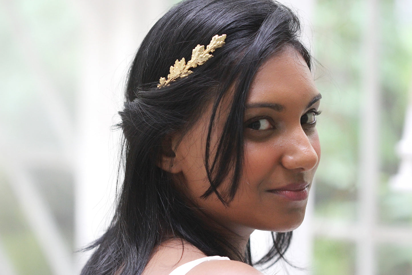 Oak Leaves Goddess Crown